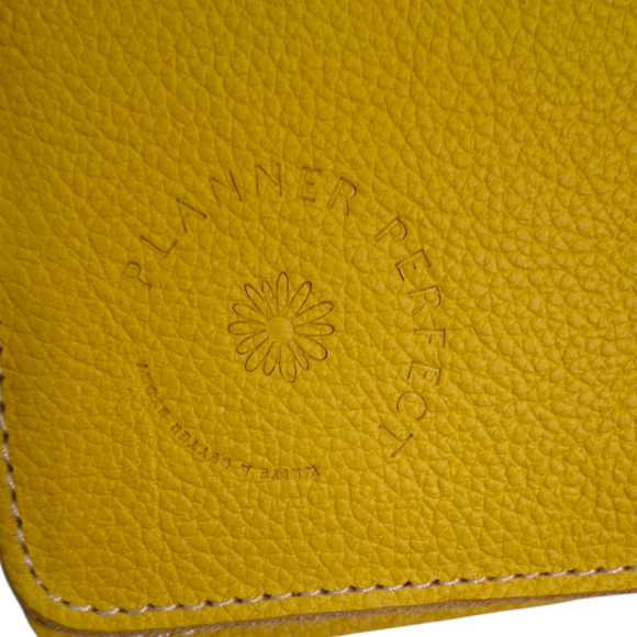 Planner Perfect Lemonella Everyday Leather Traveler’s Notebook Wide - Picture 5 of 5